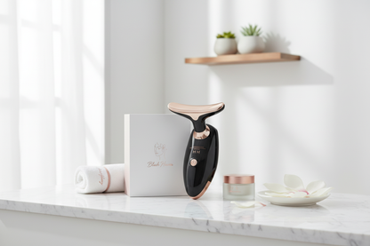 Blush Haven facial massager lifestyle shot