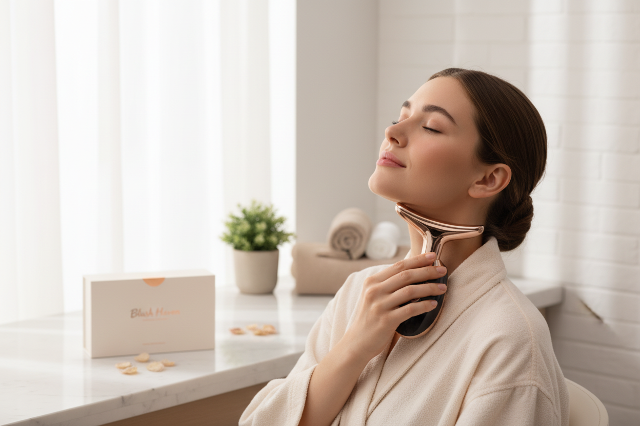 Neck massager lifestyle photo